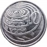 Каймановы острова 10 центов 2002