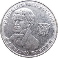 Монета Эквадор 10 сентаво 2000
