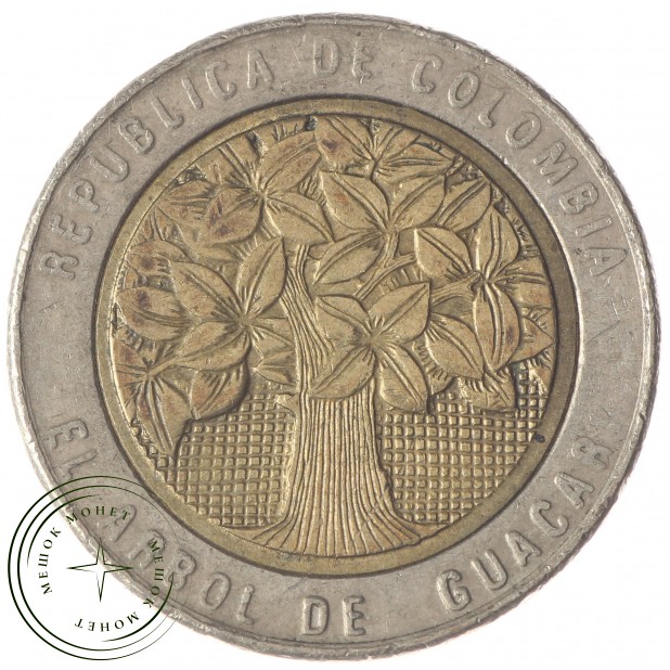Колумбия 500 песо 2006