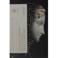 Монета Сан-Марино 2 евро 2022 Антонио Канова (буклет)