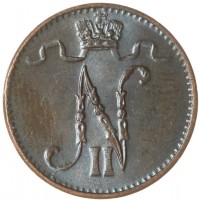 Монета 1 пенни 1915