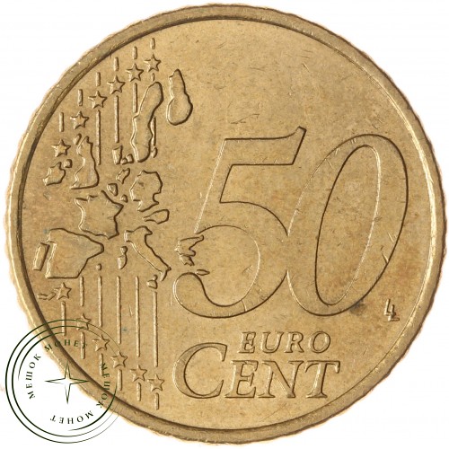 Германия 50 евроцентов 2002 F — 937043768
