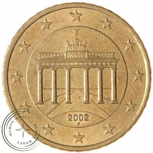 Германия 50 евроцентов 2002 F — 937043768