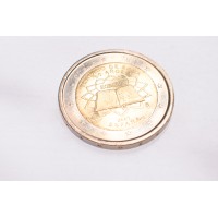 Монета Испания 2 евро 2007 Римский договор