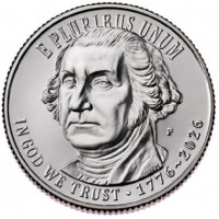 США 25 центов 2026 Война за независимость