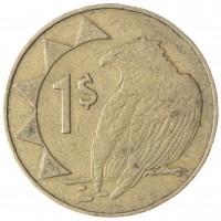 Монета Намибия 1 доллар 2002