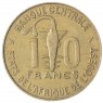 Западно-Африканский союз 10 франков 1980