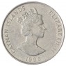 Каймановы острова 25 центов 1996