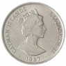 Каймановы острова 10 центов 1987