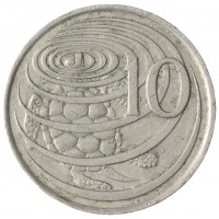 Каймановы острова 10 центов 1982