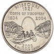 США 25 центов 2003 Миссури