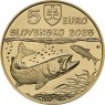Словакия 5 евро 2025 Дунайский лосось — 937045544