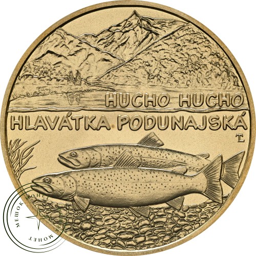 Словакия 5 евро 2025 Дунайский лосось — 937045544
