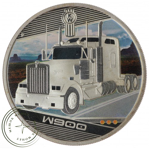 Тувалу 1 доллар 2010 Короли дорог Грузовики - Kenworth W900 — 937034030