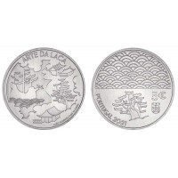 Монета Португалия 5 евро 2021 Японское искусство живописи