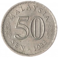 Малайзия 50 сен 1983