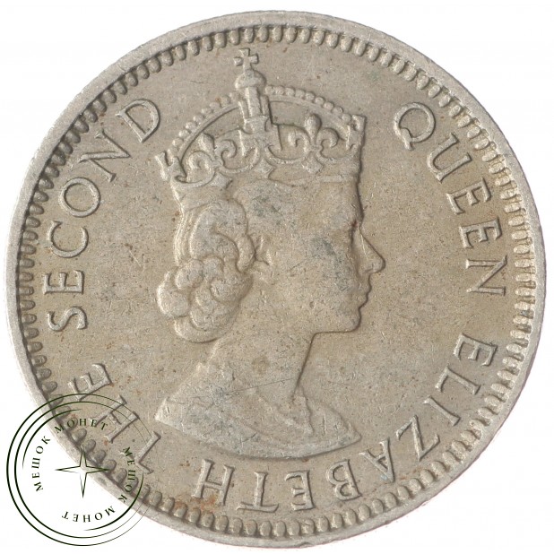 Малайя и Борнео 10 центов 1961