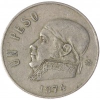 Мексика 1 песо 1974