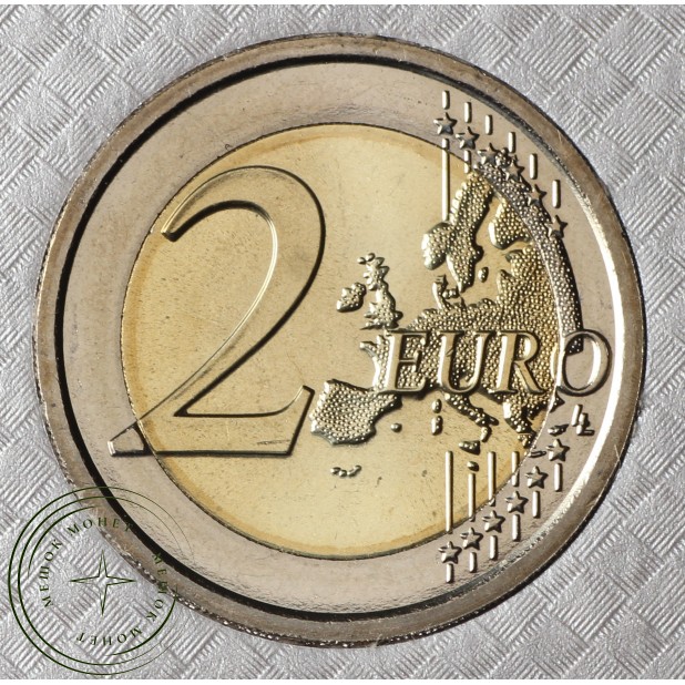 Ватикан 2 евро 2020 100 лет со дня рождения Иоанна Павла II