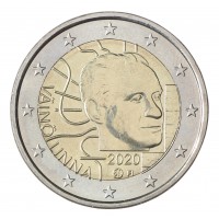 Монета Финляндия 2 евро 2020 Вяйнё Линна