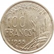 Франция 100 франков 1955
