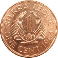 Сьерра-Леоне 1 цент 1964