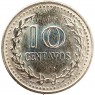 Колумбия 10 сентаво 1977