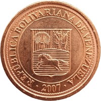 Венесуэла 5 сентимо 2007