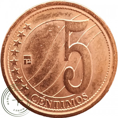 Венесуэла 5 сентимо 2007 — 35414192-1