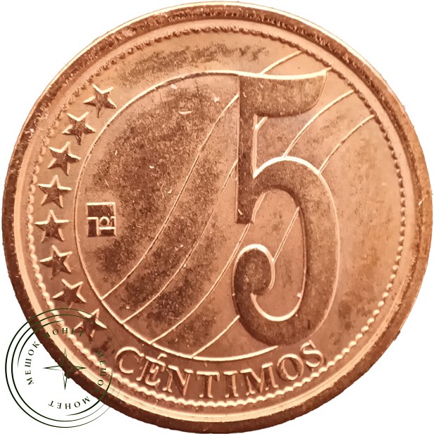 Венесуэла 5 сентимо 2007