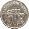 Джерси 10 пенсов 1992