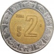 Мексика 2 песо 2006