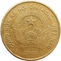 Монета Вьетнам 5000 донг 2003
