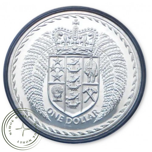 Новая Зеландия 1 доллар 1967 Proof-like — 937046494