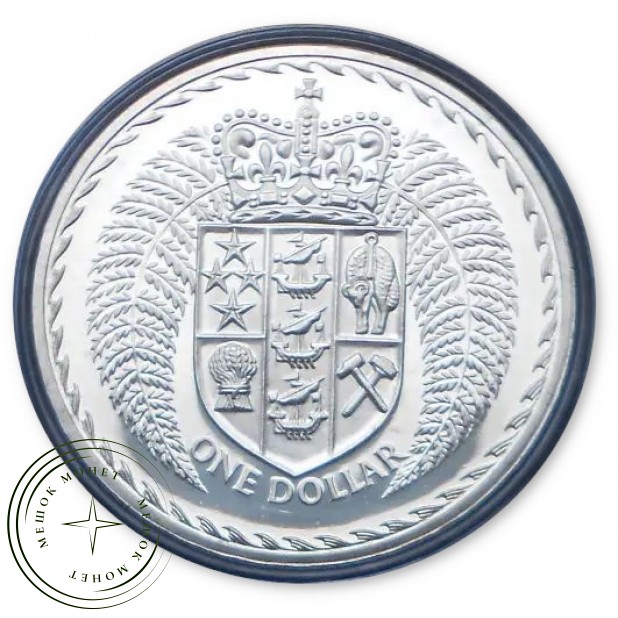 Новая Зеландия 1 доллар 1967 Proof-like — 937046494