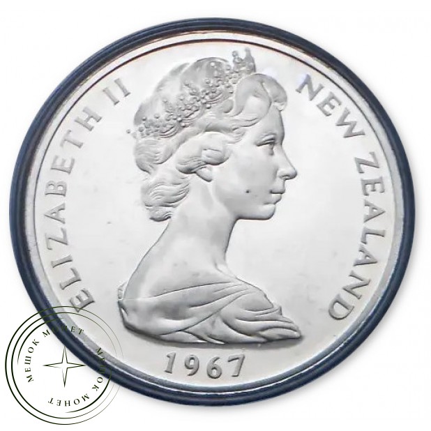 Новая Зеландия 1 доллар 1967 Proof-like — 937046494
