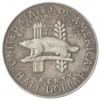 Копия 50 центов 1936 100 лет штату Висконсин