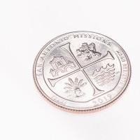 Монета США 25 центов 2019 Миссия Сан-Антонио