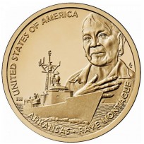 Монета США 1 доллар 2025 Рэй Монтегю