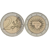 Монета Литва 2 евро 2025 Оборона