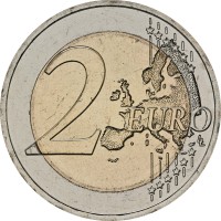 Монета Литва 2 евро 2025 Оборона