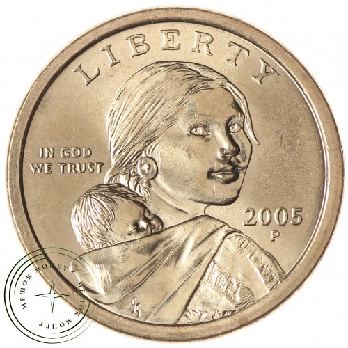 США 1 доллар 2005 Парящий орёл — 21712098
