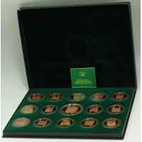 Набор юбилейных медалей "Двухтысячелетие Рождества Христова" Россия 2000 г. ММД