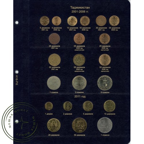 Альбом для регулярных монет СНГ — 22502972