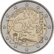 Люксембург 2 евро 2025 Декларация Шумана