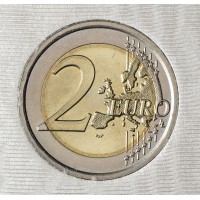 Монета Ватикан 2 евро 2013 Вакантный престол (буклет)