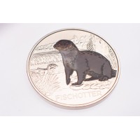 Монета Австрия 3 евро 2019 Выдра