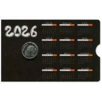 Монета Приднестровье 1 рубль 2025 Год лошади 2026 в буклете