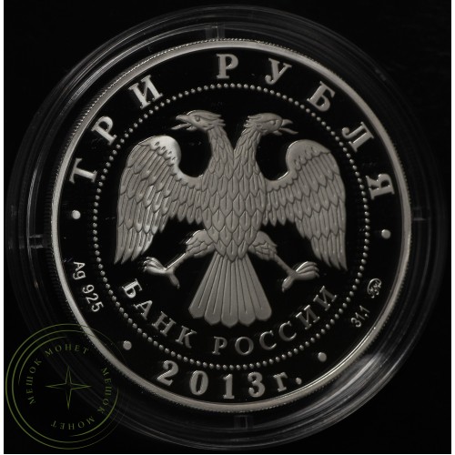 3 рубля 2013 Шеин — 25234735