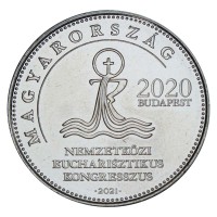 Монета Венгрия 50 форинтов 2021 52-ой Евхаристический Конгресс